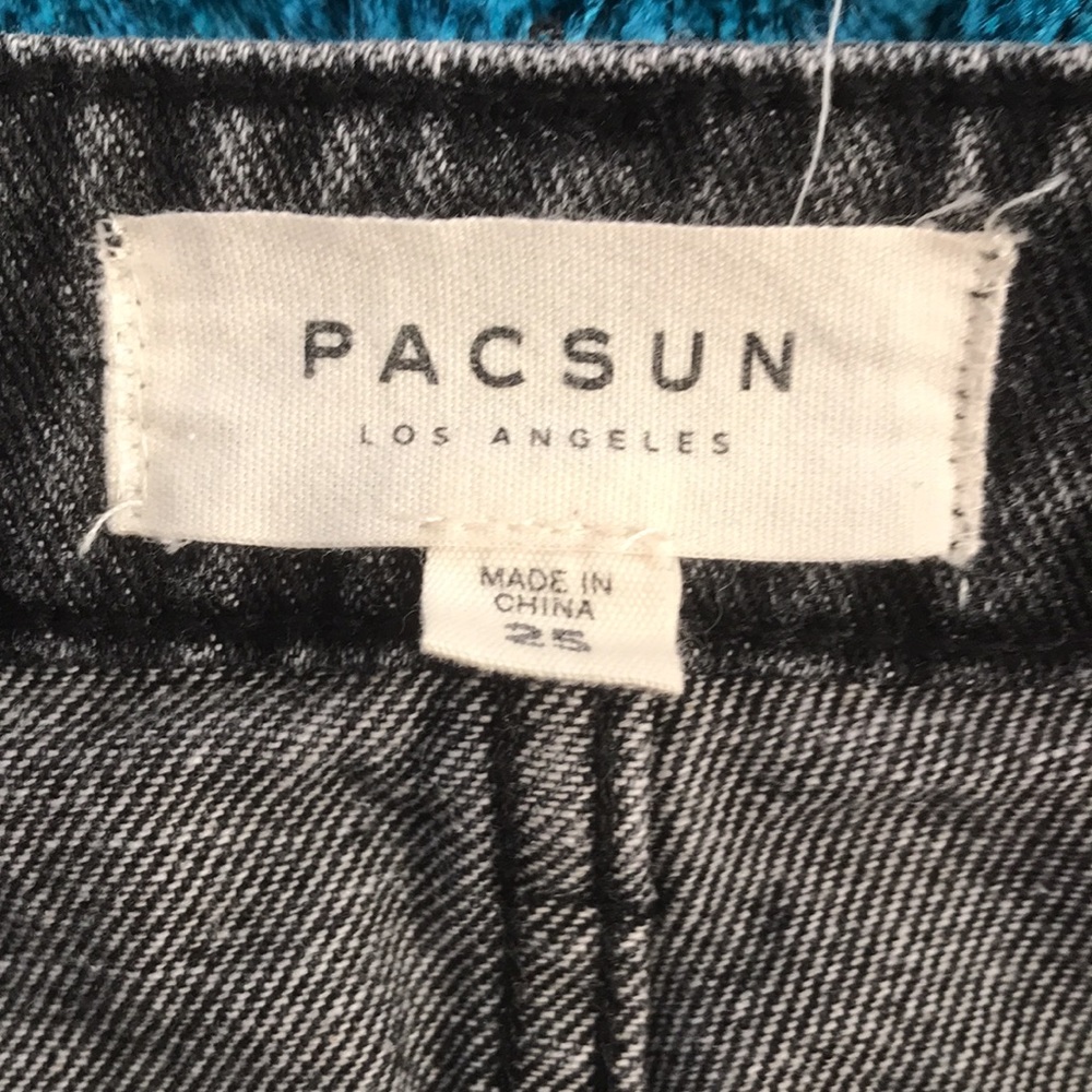 pacsun black denim skirt - Picture 2 of 3